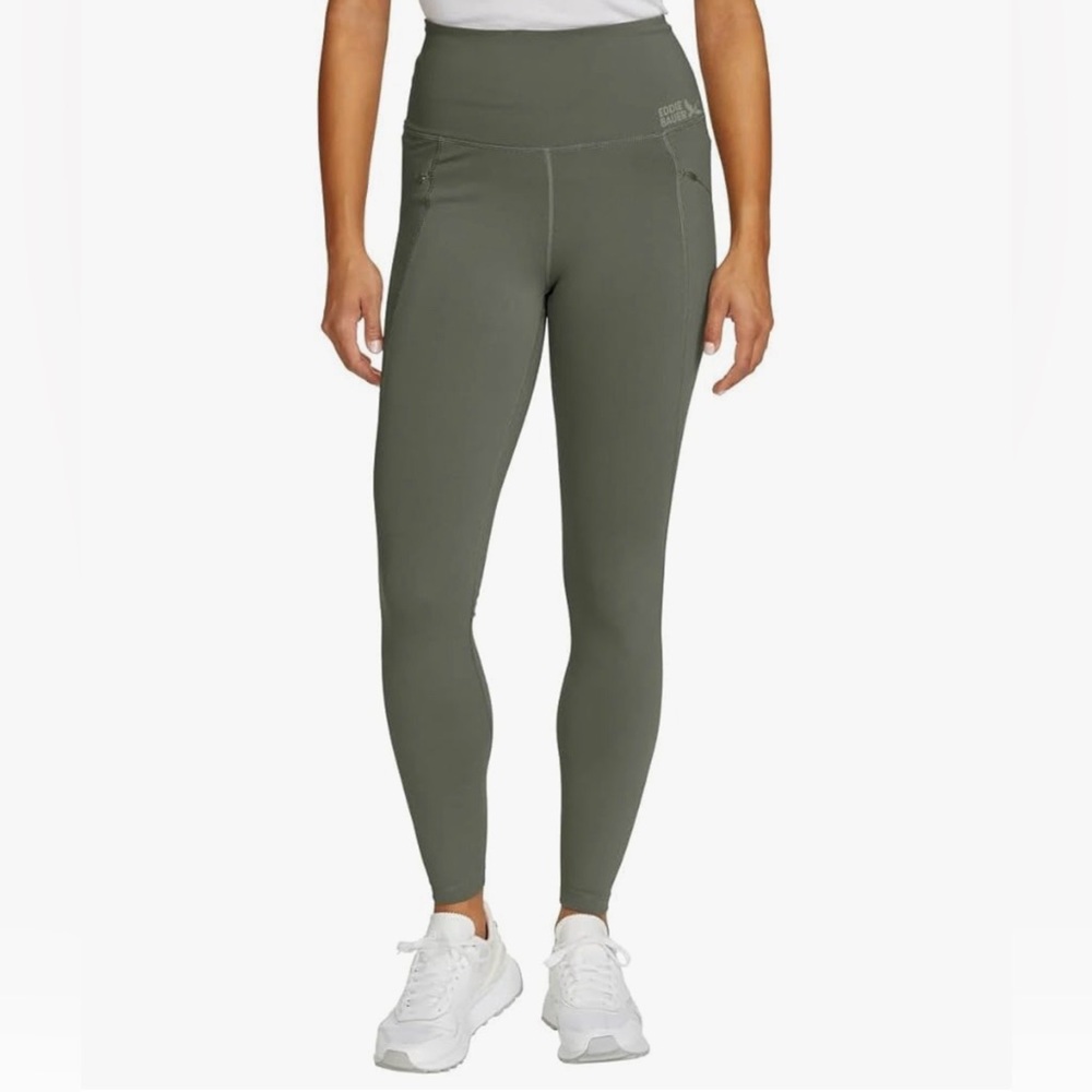 Eddie Bauer Women's Comfort Stretch Moisture Wicking Trail Legging Tight 🎂
